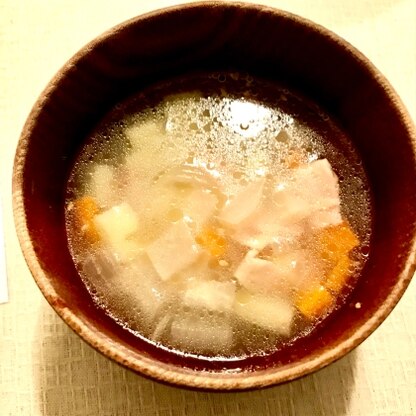 busuhamuさん、焼肉屋さんのスープのようにとっても美味しく、いっぱい汗かきました。
暑い夏を乗り切れそうです♪
ありがとうございました(^^ゞ